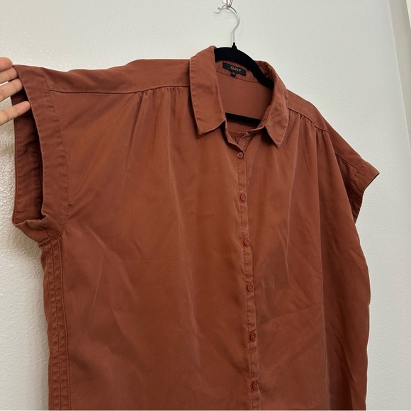 Quince Vintage Wash Tencel Camp Shirt Size XL - Picture 5 of 5